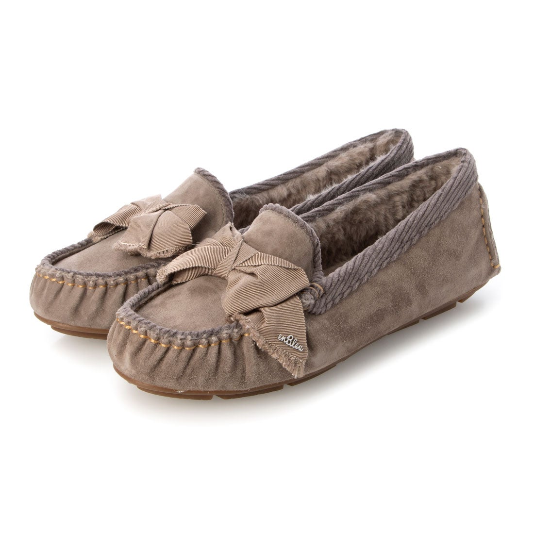 ランバン オン ブルー LANVIN en Bleu 【大きいサイズ】リボンモチーフ