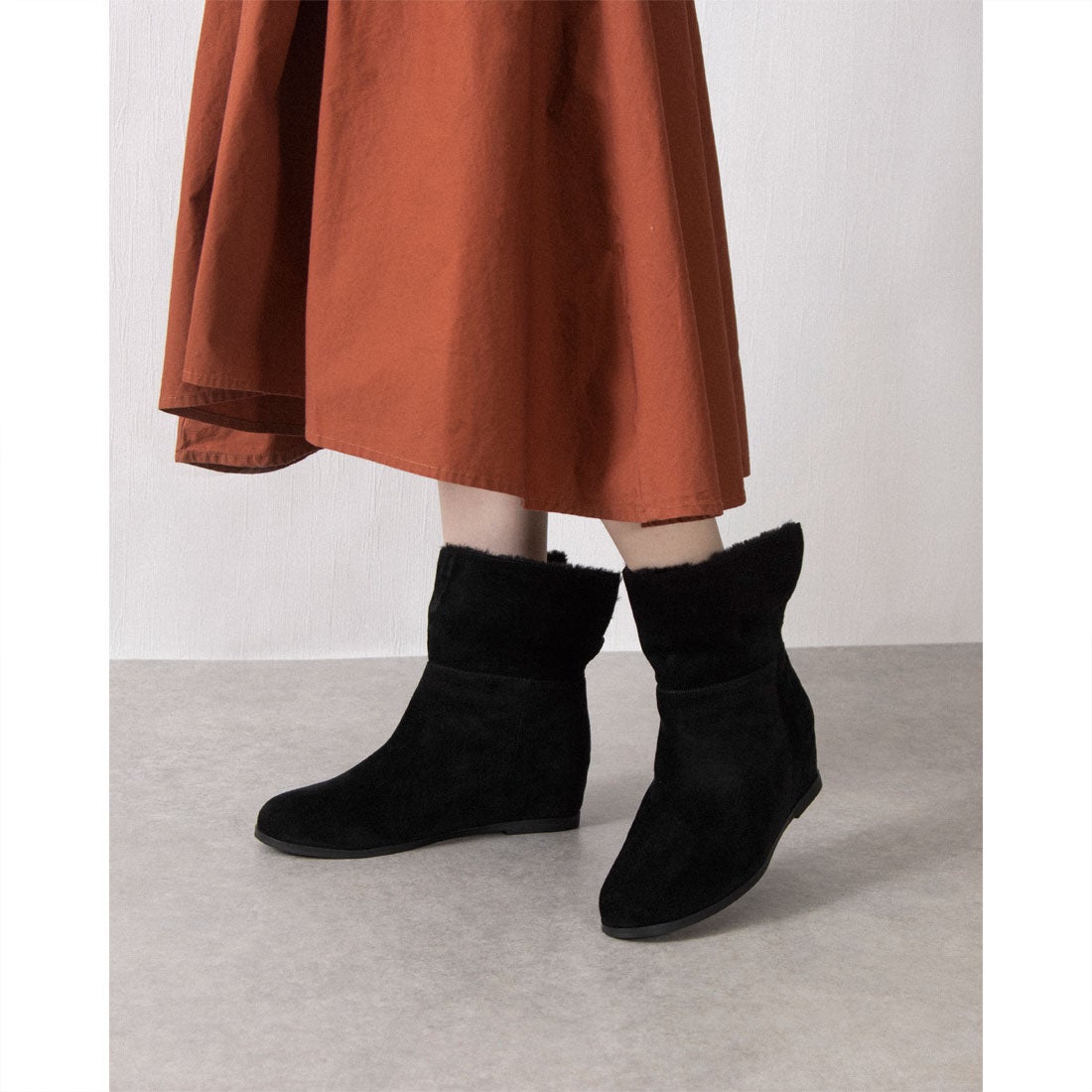 ランバン オン ブルー LANVIN en Bleu 【大きいサイズ】2WAYボア