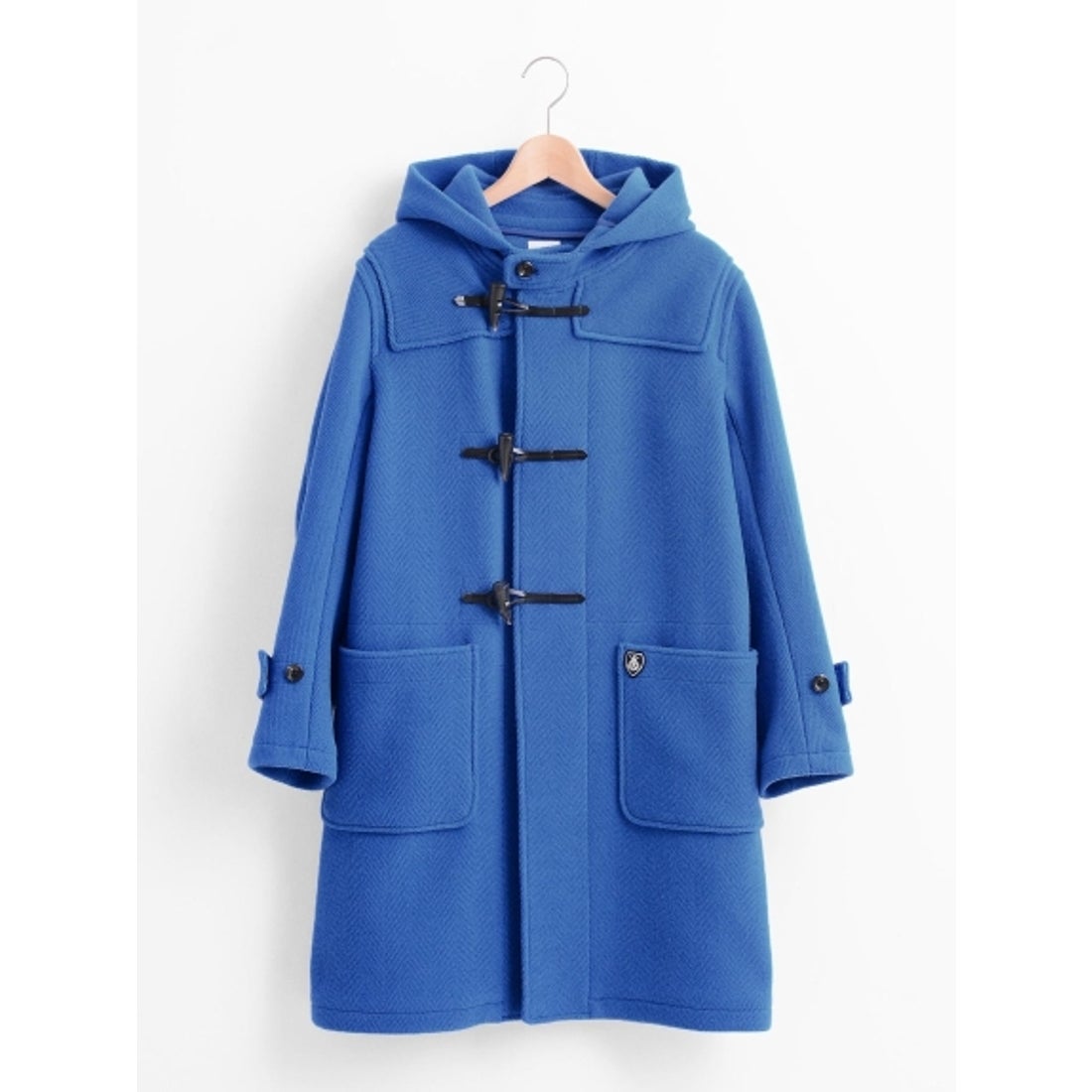 le.coeur blanc ORCIVALダッフルコート （ブルー） -靴＆ファッション