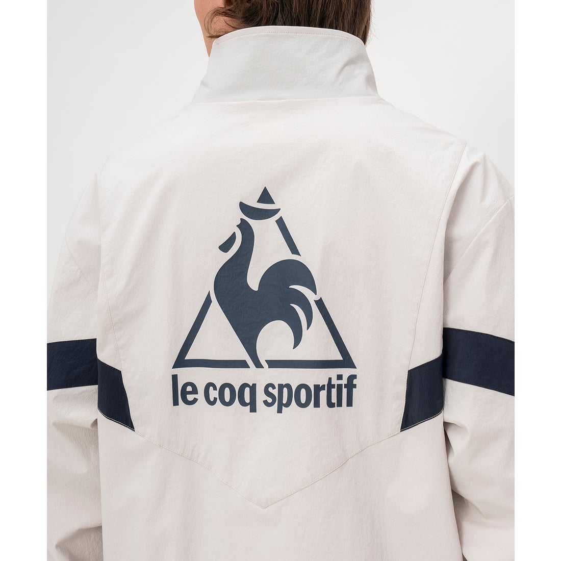 ルコックスポルティフ le coq sportif ナイロンクロスジャケット