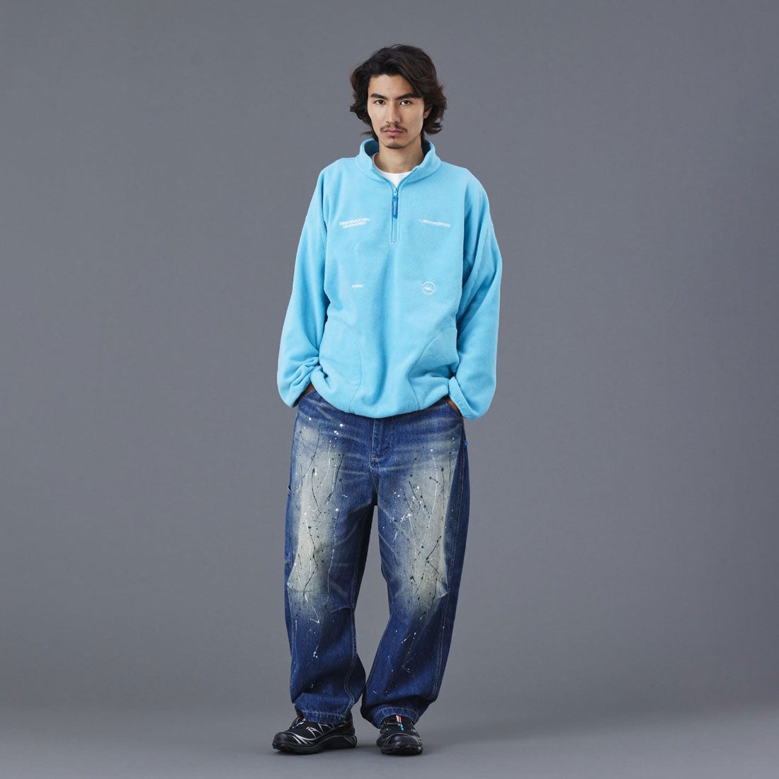 リベレイダース Liberaiders フリース ハーフジップ（FLEECE HALF ZIP