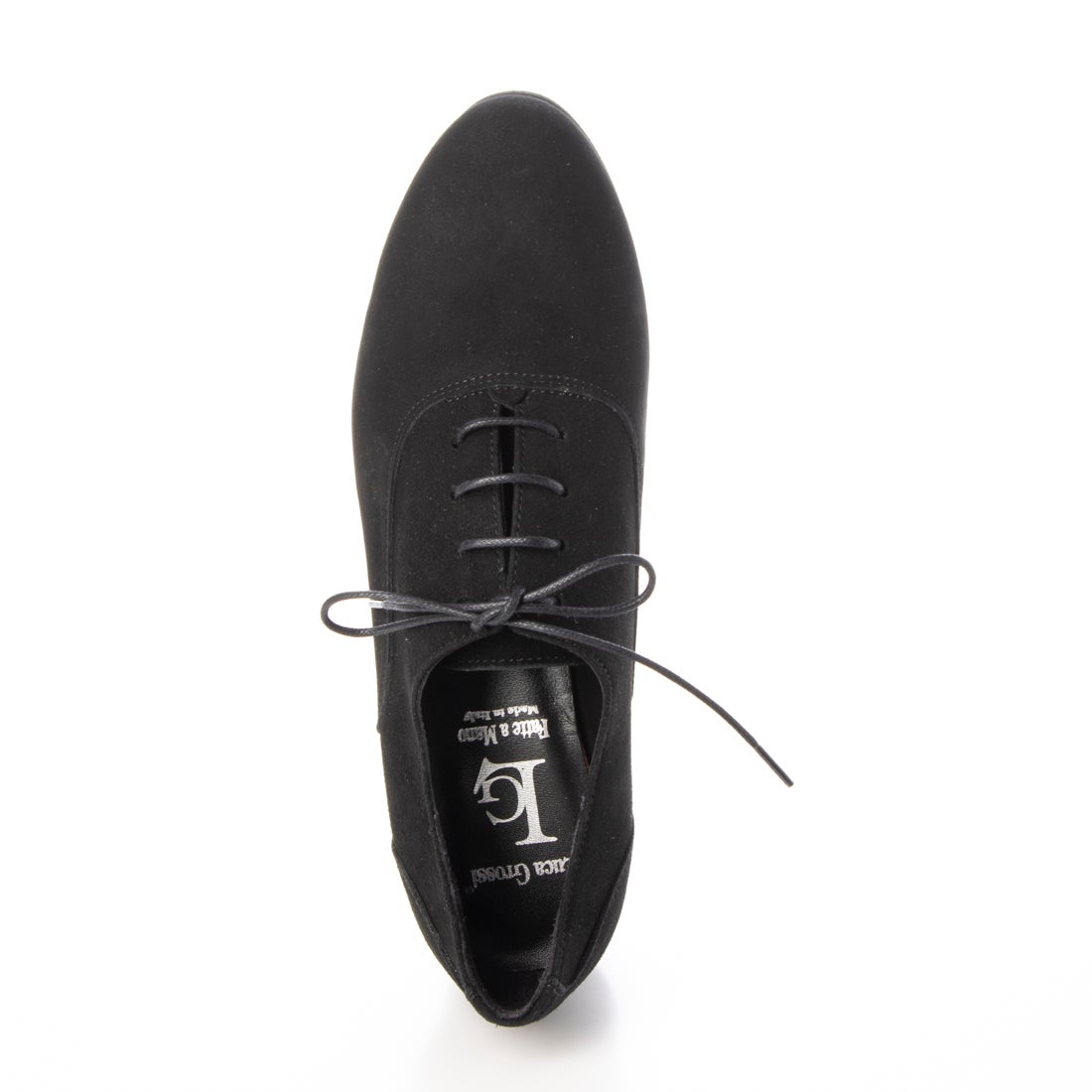 ルカ グロッシ Luca Grossi レザーレースアップシューズ （ブラック