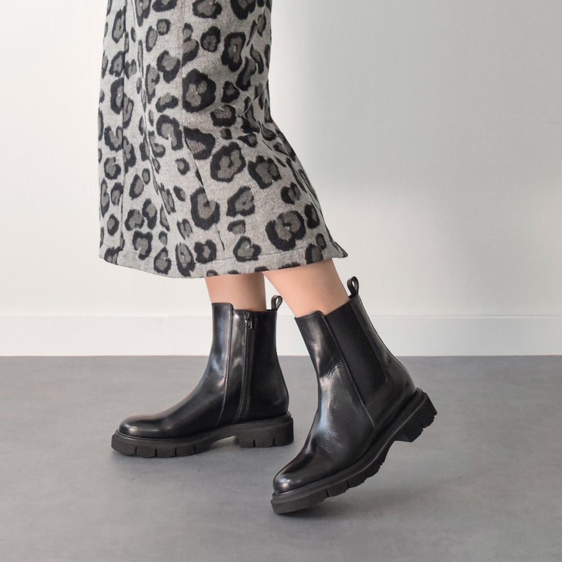 ルカ グロッシ Luca Grossi インサイドジップサイドゴアブーツ