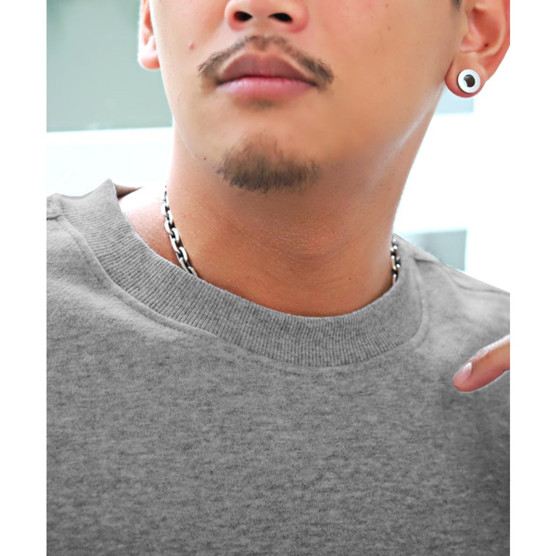 ラグスタイル LUXSTYLE 裏起毛ドロップショルダートレーナー