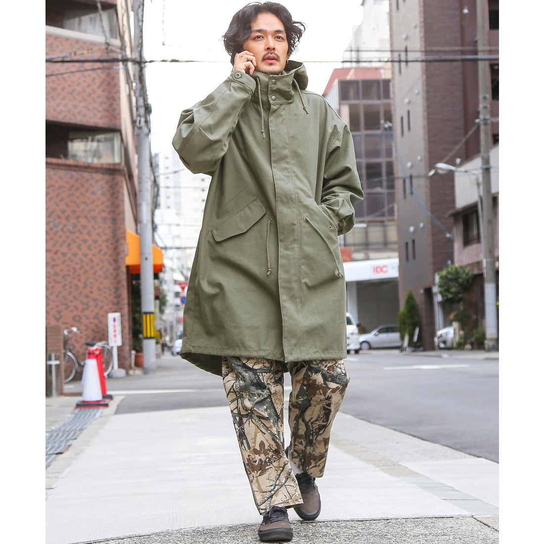 ラグスタイル LUXSTYLE M-51モッズコート/ミリタリージャケット