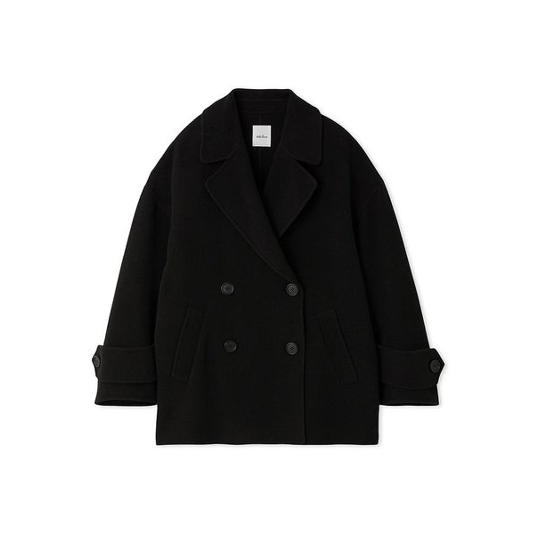 ミラ オーウェン Mila Owen woolコクーンシルエットピーコート （MOC