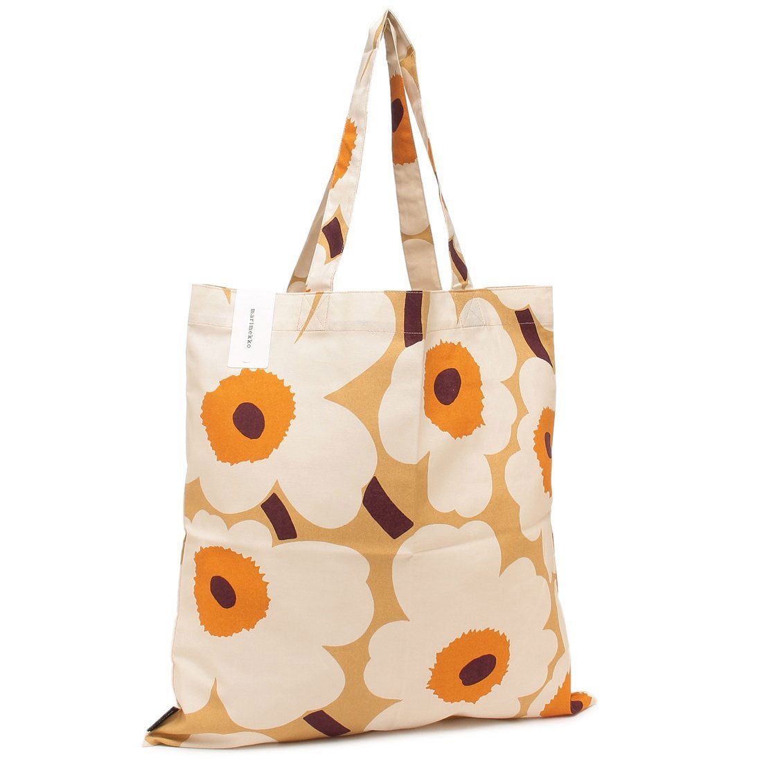 マリメッコ marimekko トートバッグ ピエ二 ウニッコ ベージュ