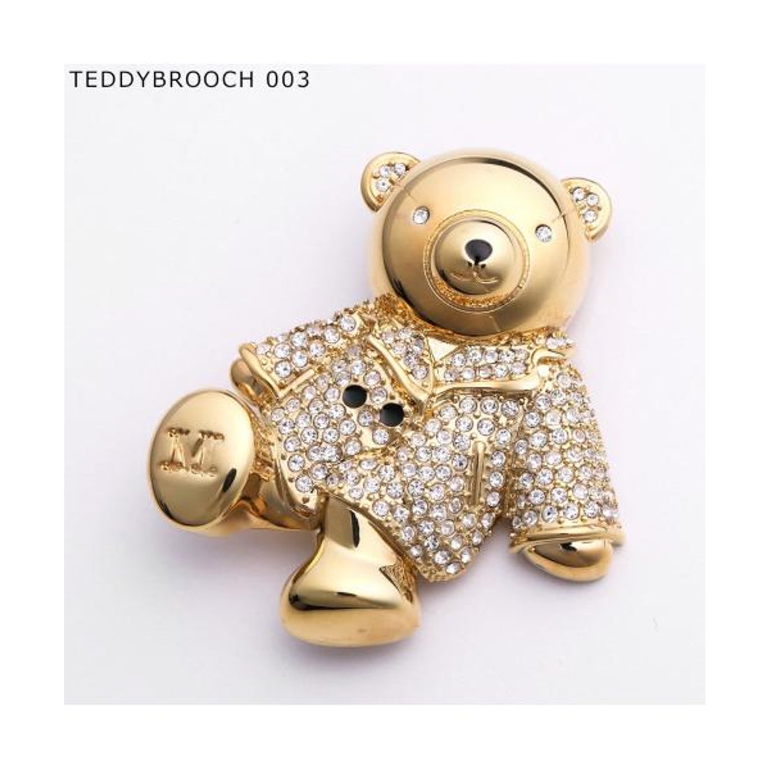 マックスマーラ Max Mara MAX MARA ブローチ TEDDYBROOCH SHINY テディ