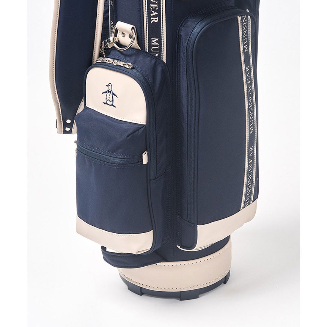 MUNSINGWEAR ナイロンファブリックキャディバッグ（レディース