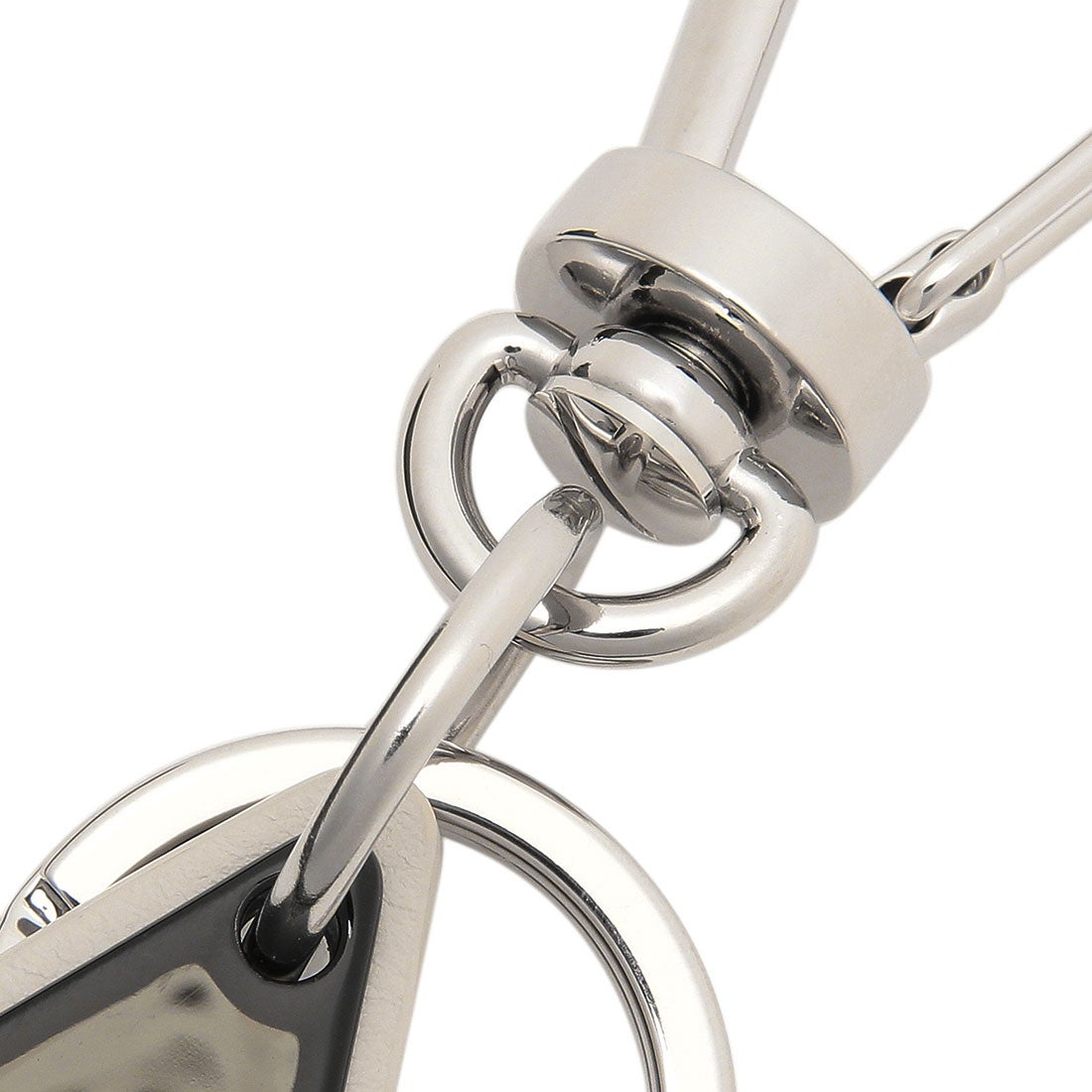 モンクレール MONCLER キーホルダー ブラック メンズ MONCLER 6H00001