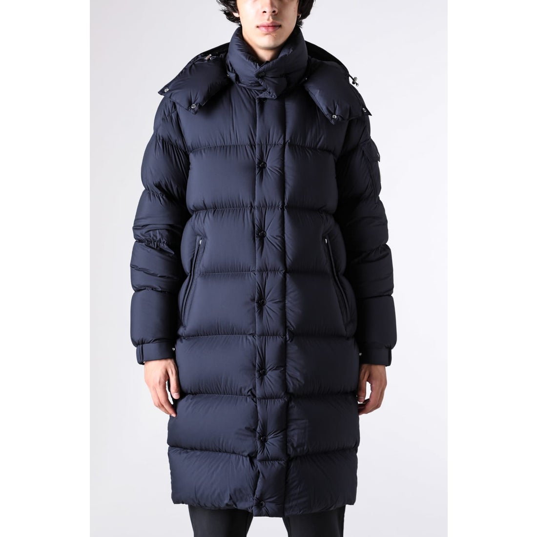 モンクレール MONCLER HANOVERIAN LONG PARKA （Navy） - ファッション
