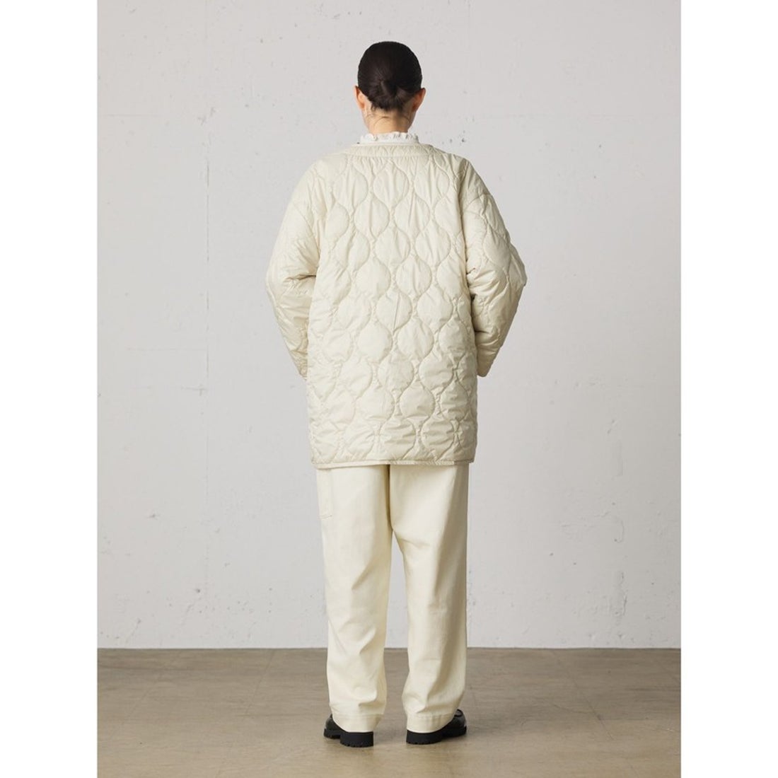 ミディウミ MidiUmi MidiUmi ライナー付きフィールドコート （ブラック