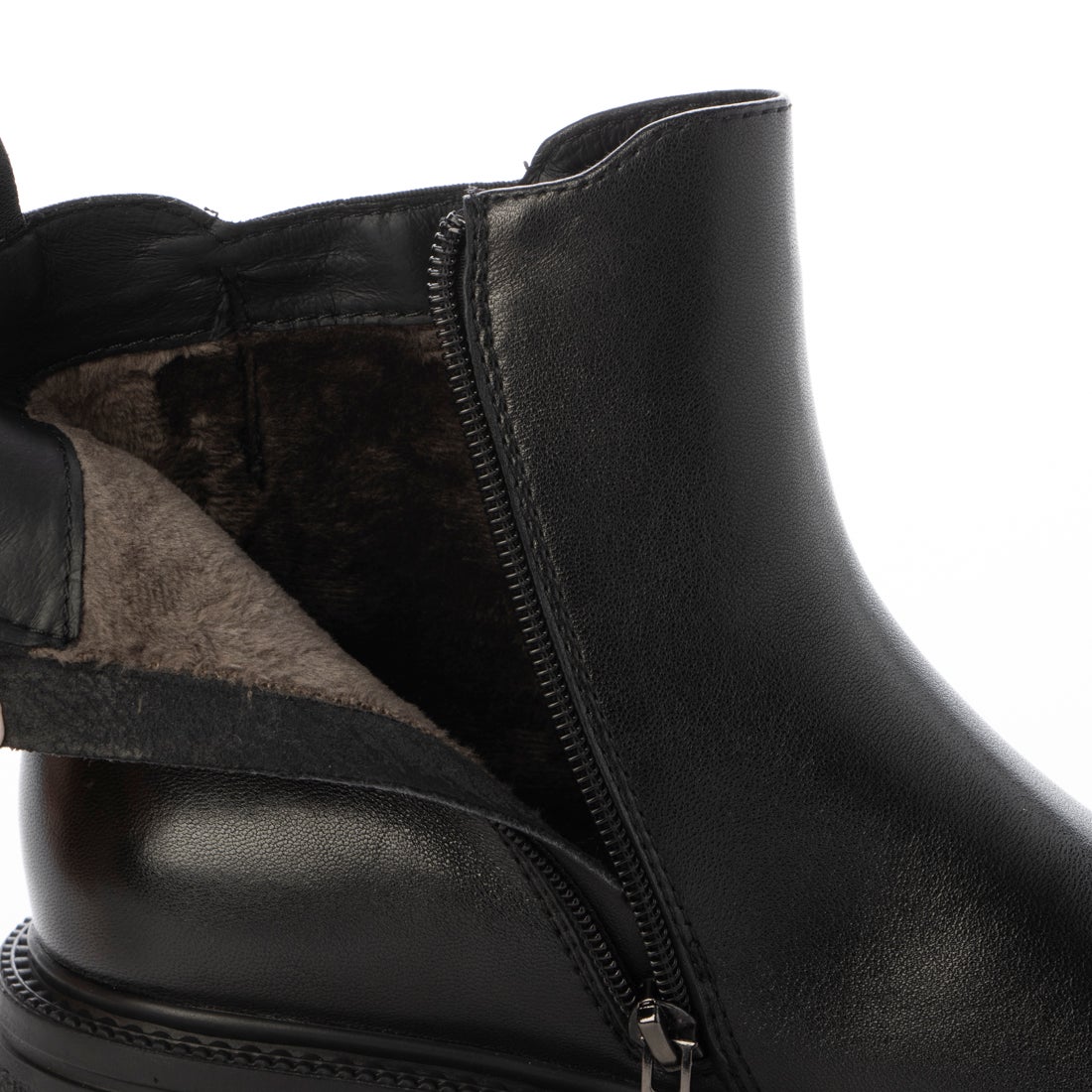 本革】 3E サイドゴアブーツ 55084 （ブラック） -モードカオリ MODE