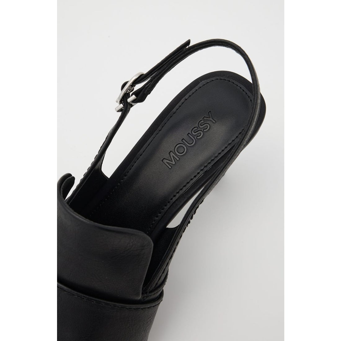 マウジー MOUSSY BELTED ミュール （BLK） - ファッション通販