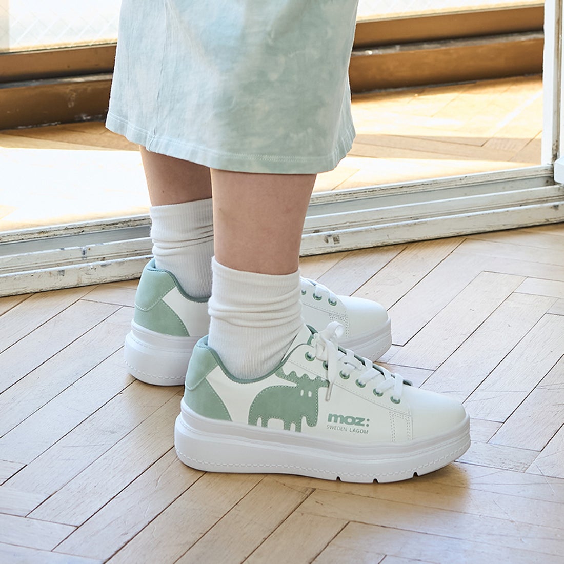 moz モズ スウェーデン ローゴン MOZ SWEDEN LAGOM スタイルUP 厚底