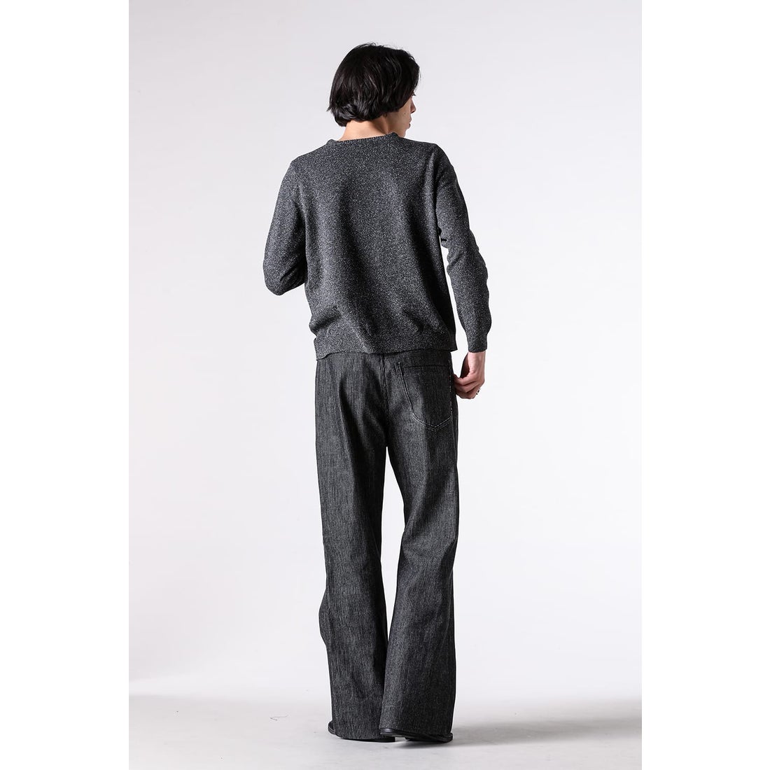 エムエーエスユー MASU SILK NEP SWEATER （BLACK） -FASCINATE