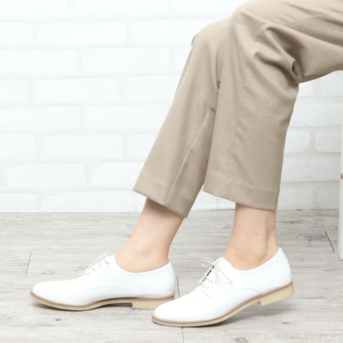 マーガレット・ハウエル アイデア MARGARET HOWELL idea レースアップ