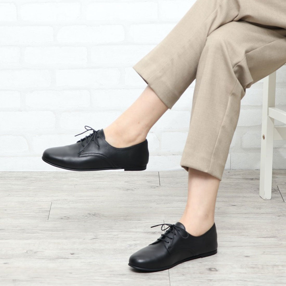 マーガレット・ハウエル アイデア MARGARET HOWELL idea レースアップ