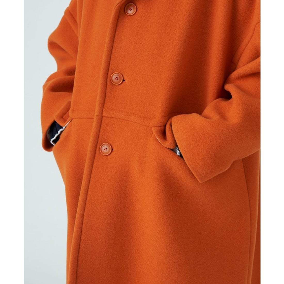 マカフィー MACPHEE パイルメルトン オーバーサイズドコート （19