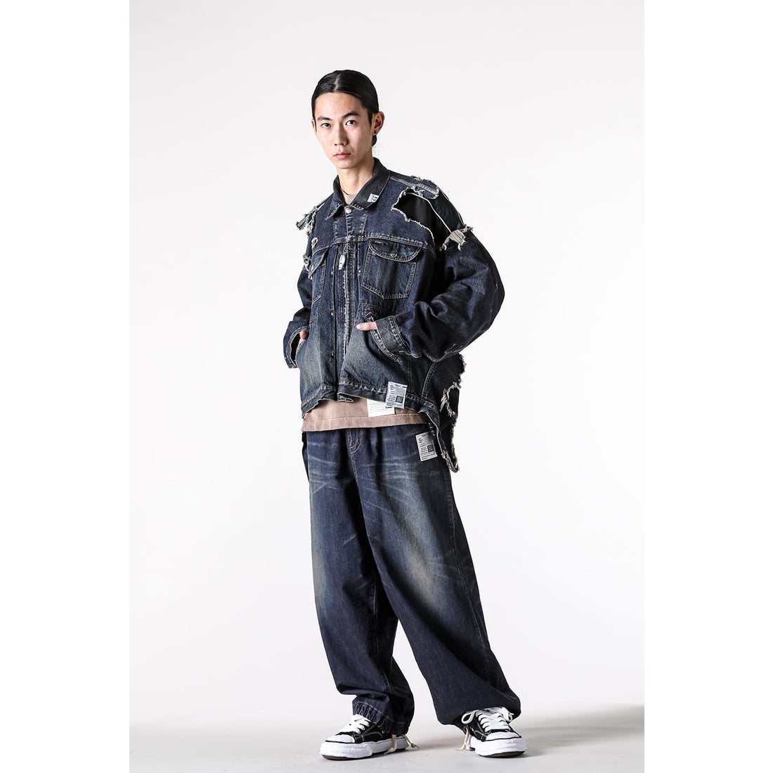 Maison MIHARA YASUHIRO LIGHT WIDE JEANS （INDIGO） -FASCINATE