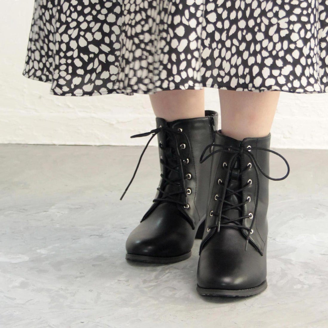 マシュガール masyugirl 【3E幅広・大きいサイズ】シンプルレース