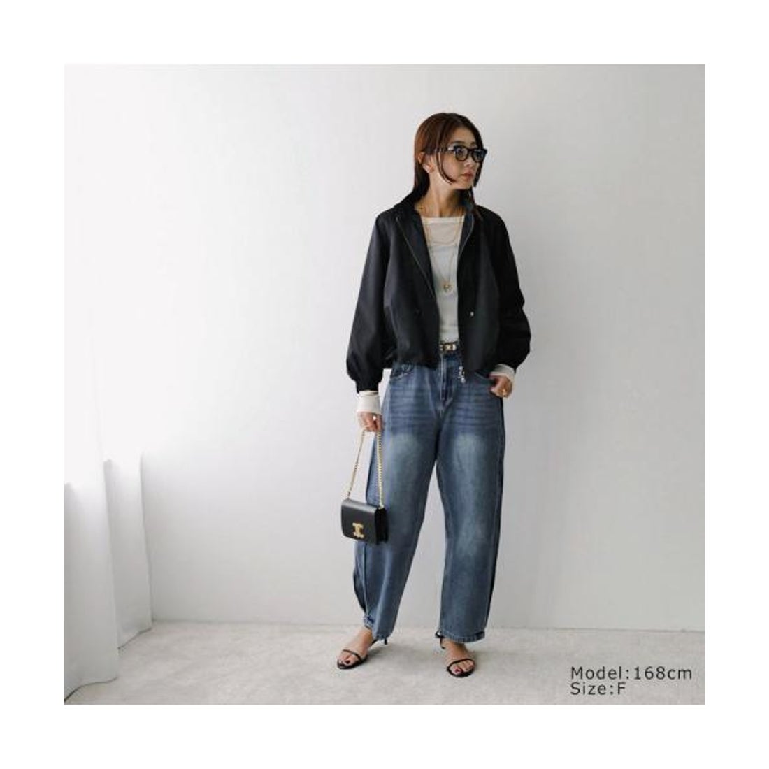 マリリンムーン MARILYN MOON MARILYN MOON ブルゾン pleats twill