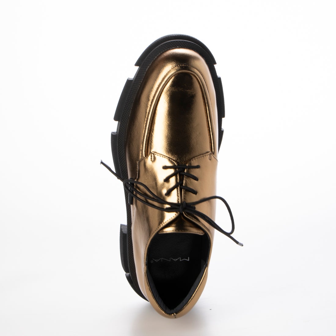 マナ MANA 厚底レースアップシューズ （BZ） - ファッション通販