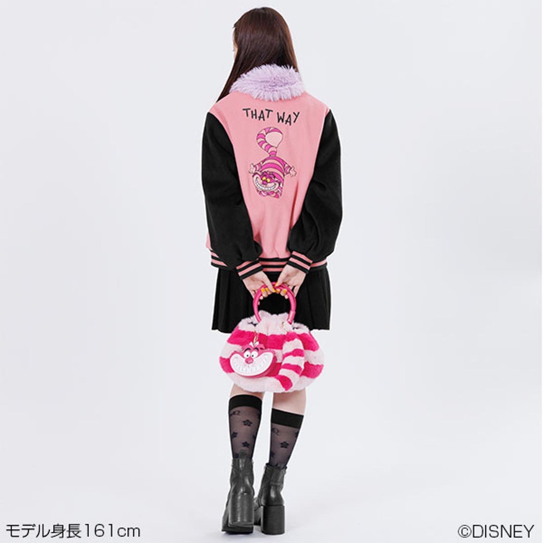 マリークワント MARY QUANT チェシャ猫デザインブルゾン （ピンク