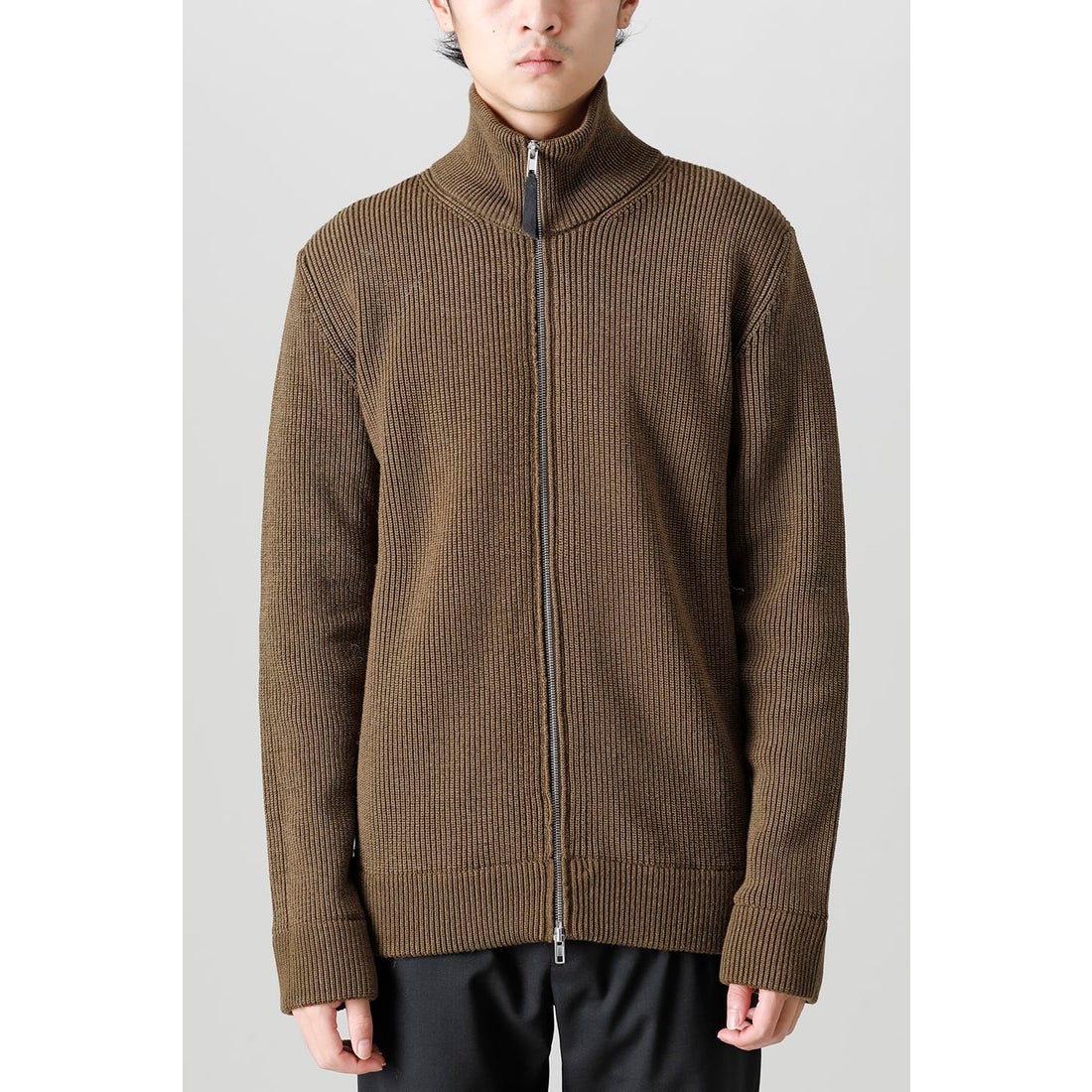 メゾン マルジェラ MAISON MARGIELA Driver's Zip Up Knit （Olive