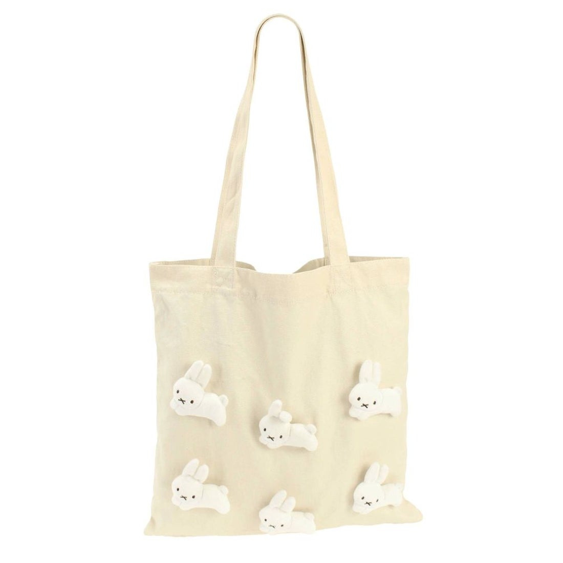 merry jenny もこもこうさぎさんトートBAG（ブラック） -靴