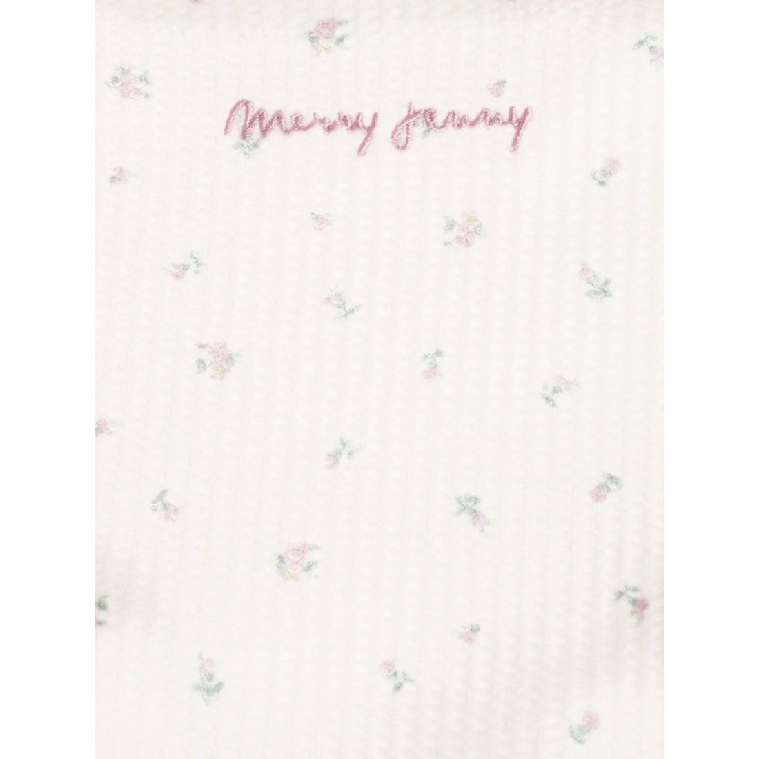 メリージェニー merry jenny flower waffleつけ襟 （ブルー