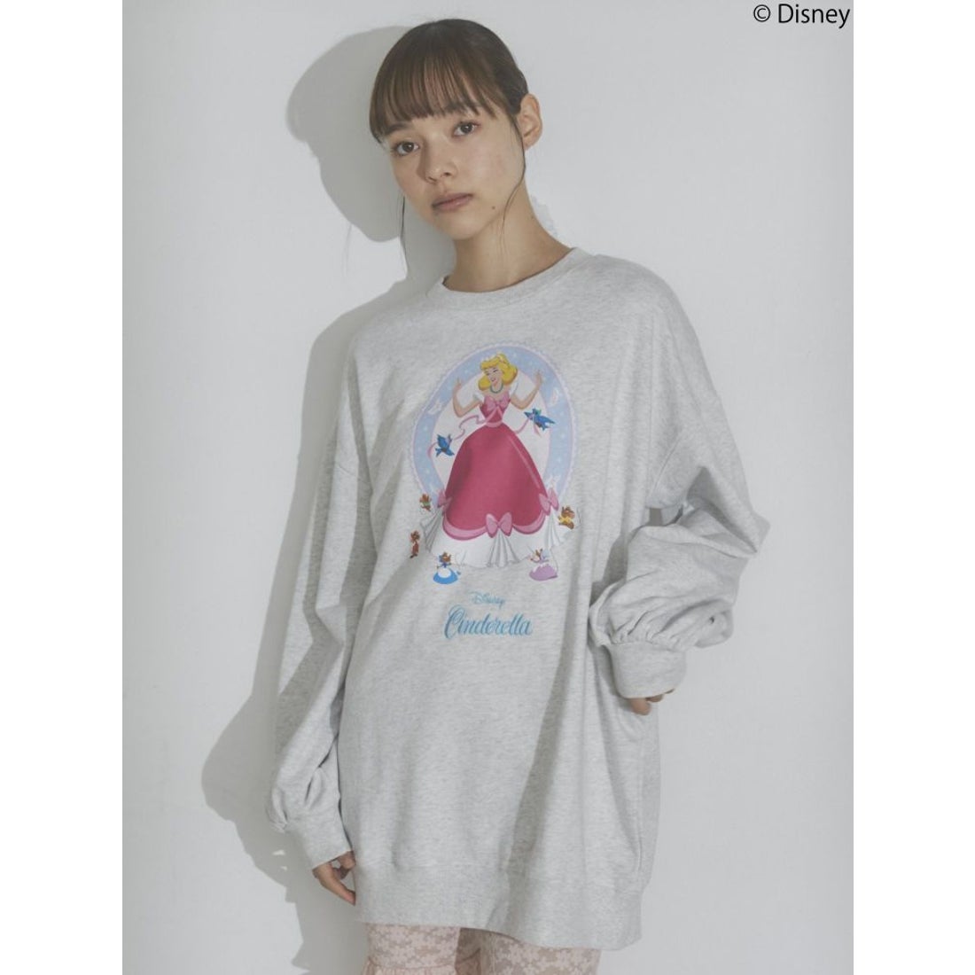 メリージェニー merry jenny コラボスウェットトレーナー （ピンク