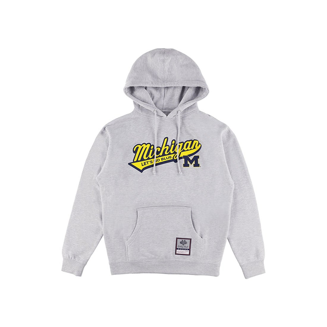 mitchell & ness ミッチェルアンドネス NCAA SCRIPT PULLOVER MICHIGAN