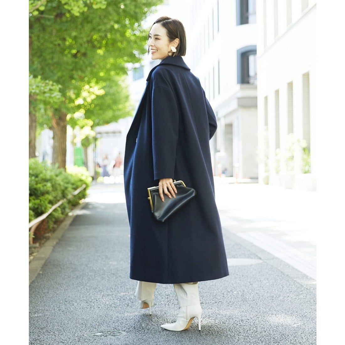 ミッシェルクラン MICHEL KLEIN [定番人気]Super100ウールビーバー