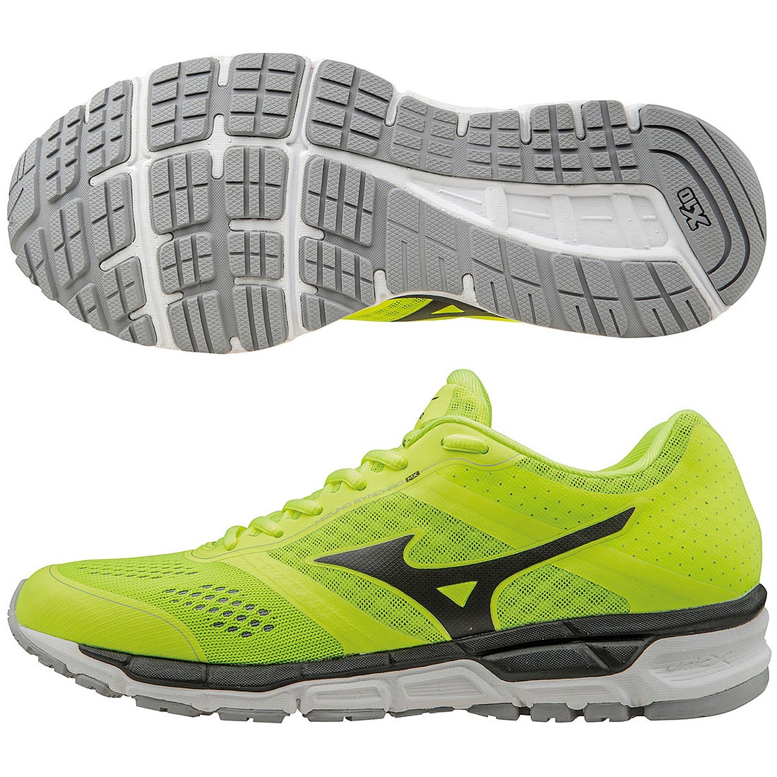 MIZUNO ミズノ シンクロ MX(蛍光イエロー×ブラック) J1GE161909