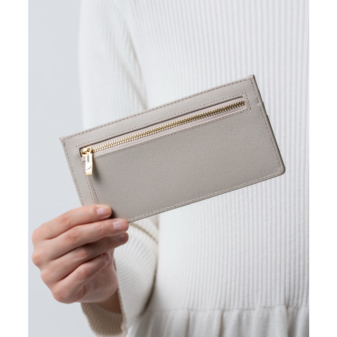 MURA 長財布 レディース スリム サフィアーノレザー 薄型 本革 RFID