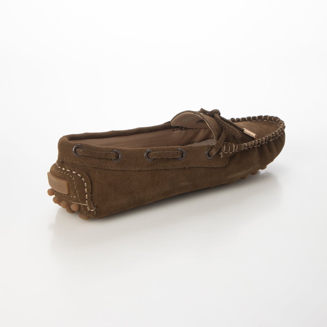 ムア MUA 牛革スエード モカシン （ブラウン） - ファッション通販