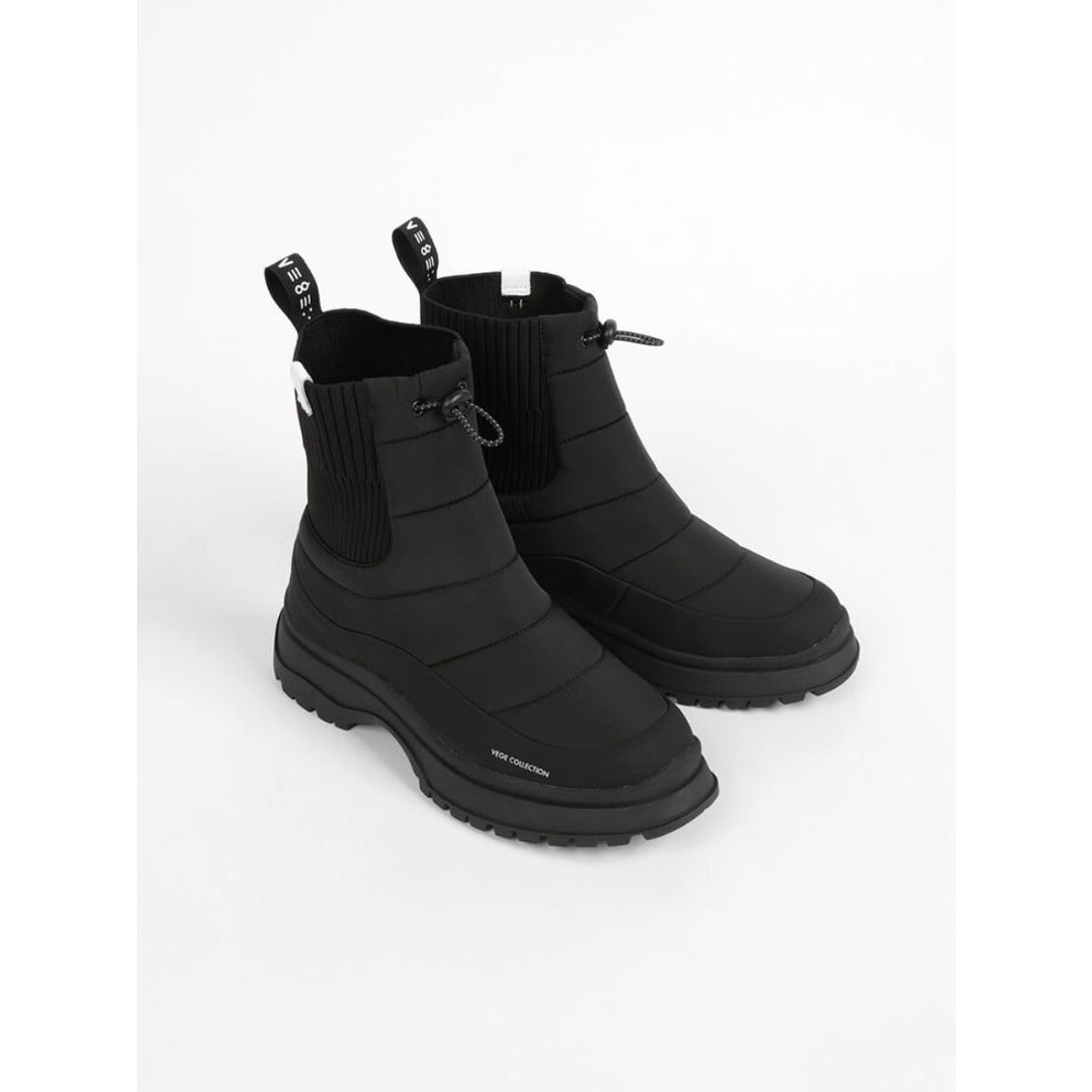 ヌエール nouer VEGE×nouer ハイブリッドスノーブーツ （ブラック