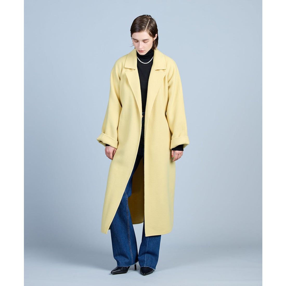 ノーク N.O.R.C ロングリバーコート （ライトグレー） - ファッション