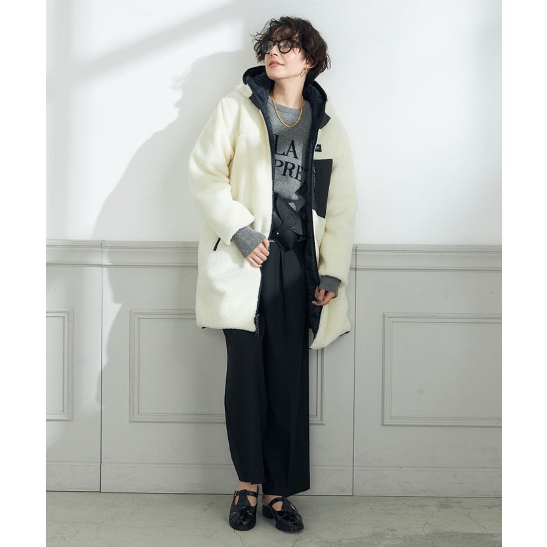 ノーリーズ NOLLEY'S ◇【WEB限定】【TAION/タイオン】別注ボア×ダウン