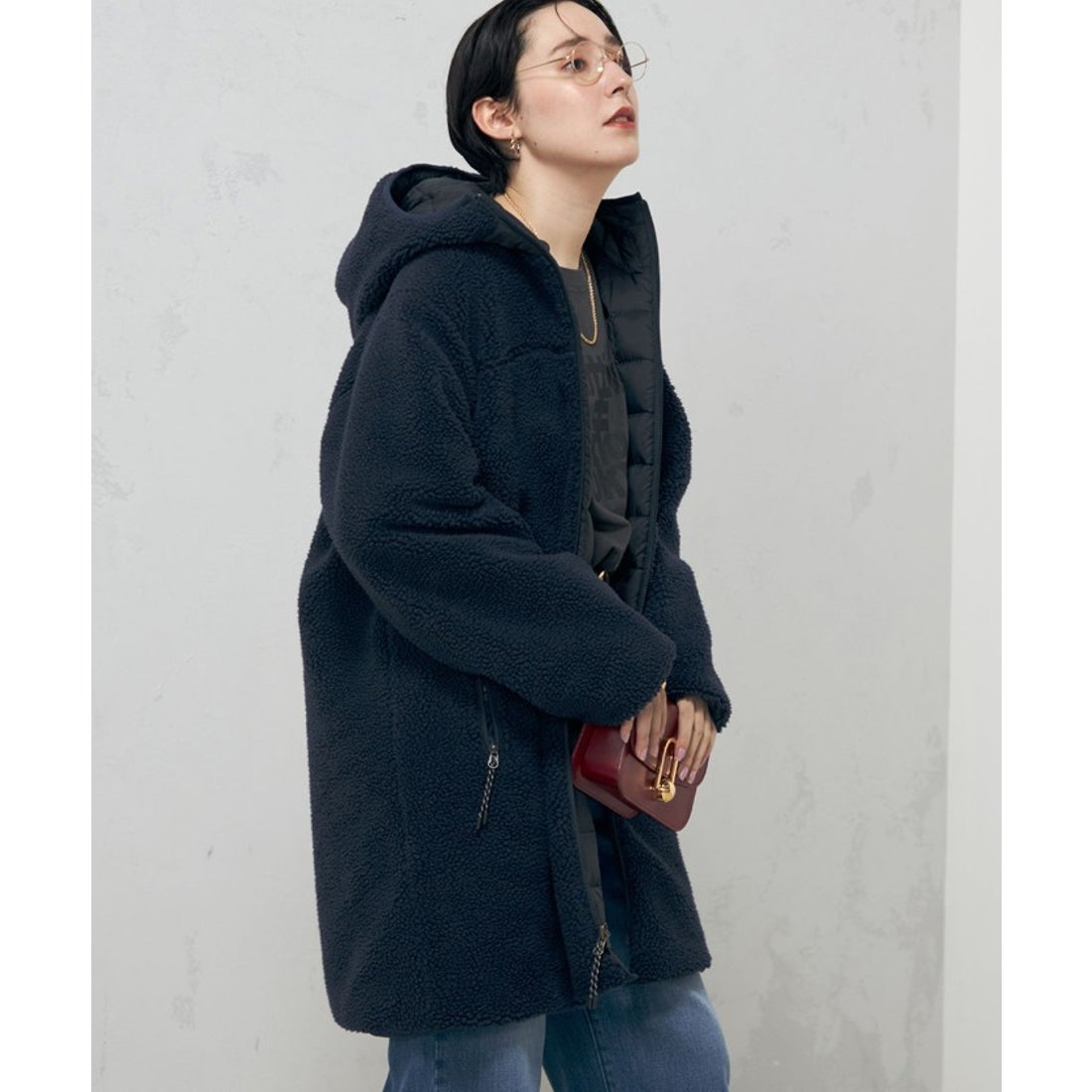 ノーリーズ NOLLEY'S ◇【WEB限定】【TAION/タイオン】別注ボア×ダウン