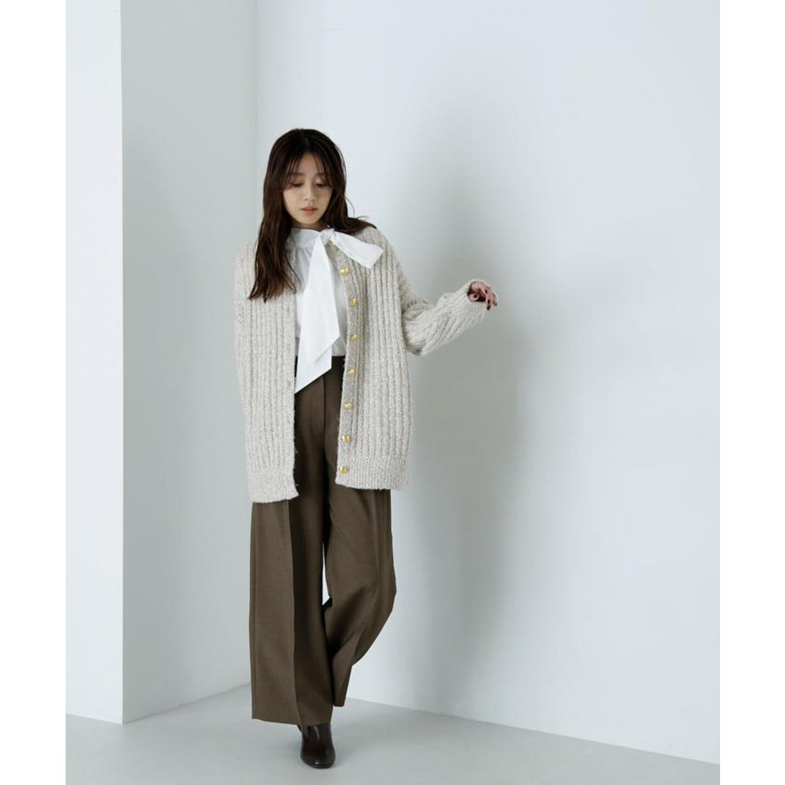 ナチュラルビューティーベーシック NATURAL BEAUTY BASIC ツイードミニ