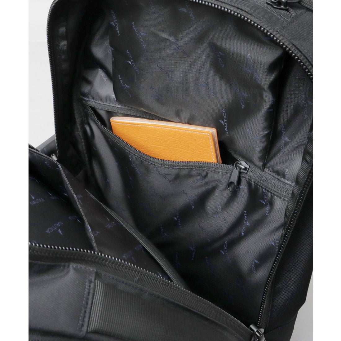 ノーティカ NAUTICA リュック ビジネスリュック メンズ 黒 シンプル 撥