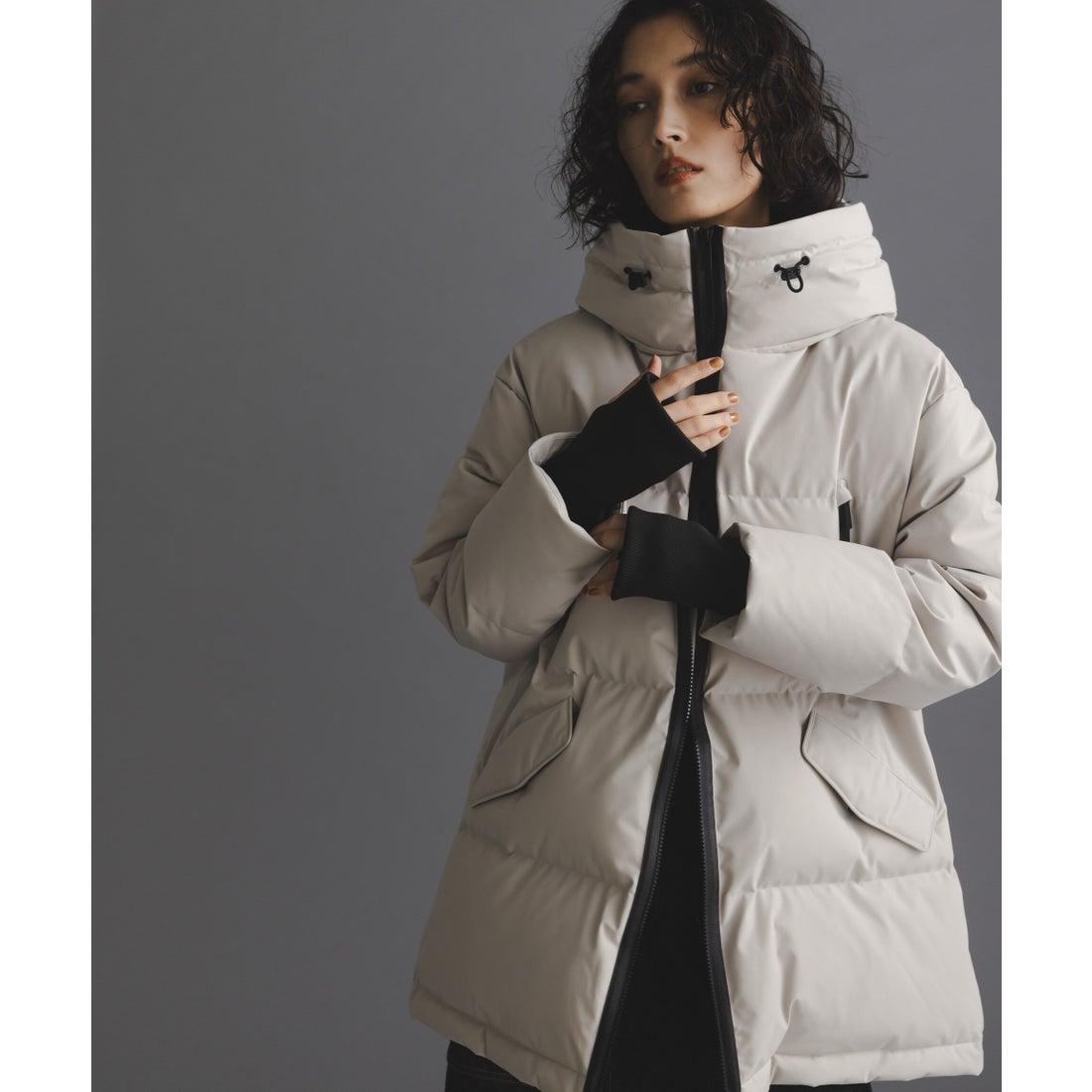 ナノ・ユニバース NANO universe 「西川ダウン（R）」ソロテックスA