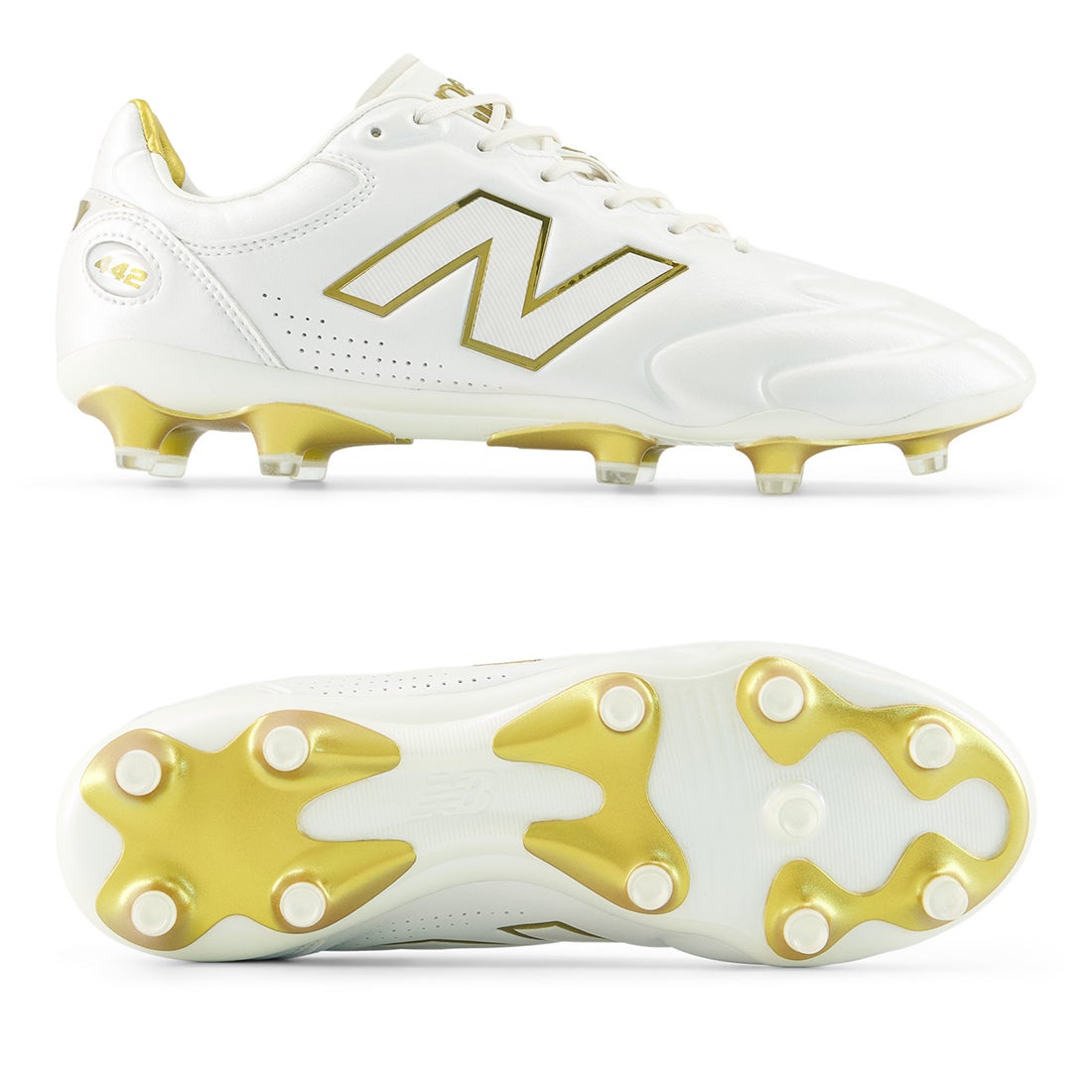New Balance ニューバランス 442 ELITE FG V3 ウィズ：2E(ホワイト