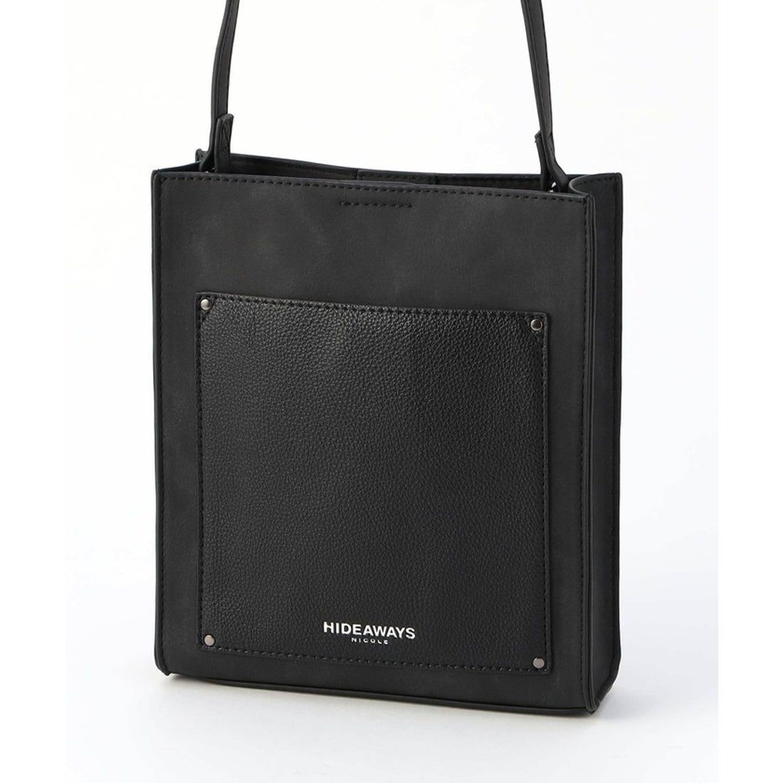 ハイダウェイニコル HIDEAWAYS NICOLE ミニスクエアショルダーバッグ