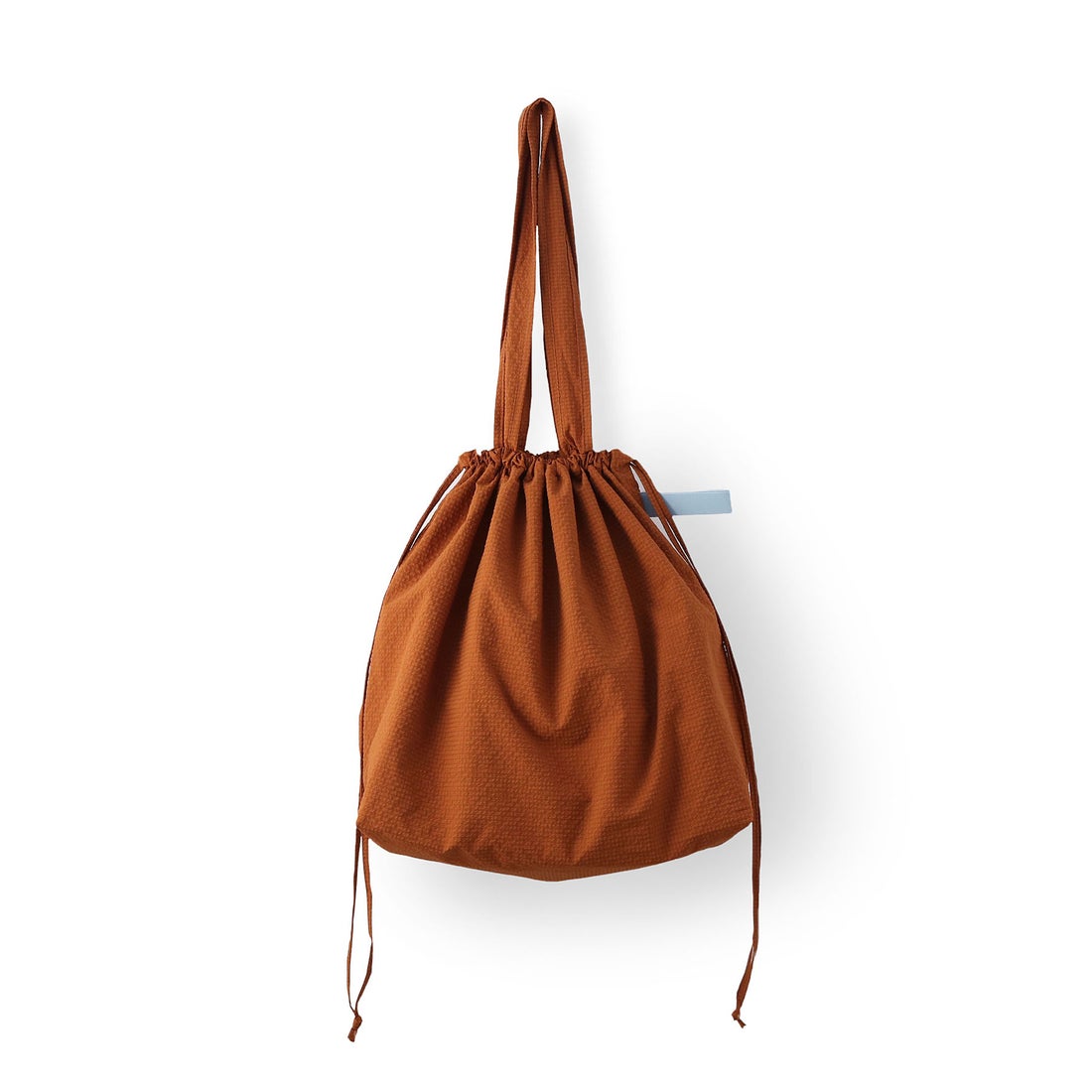 コレカラ colleca la ［コンパクトにたためる］ロゴプリント巾着トート