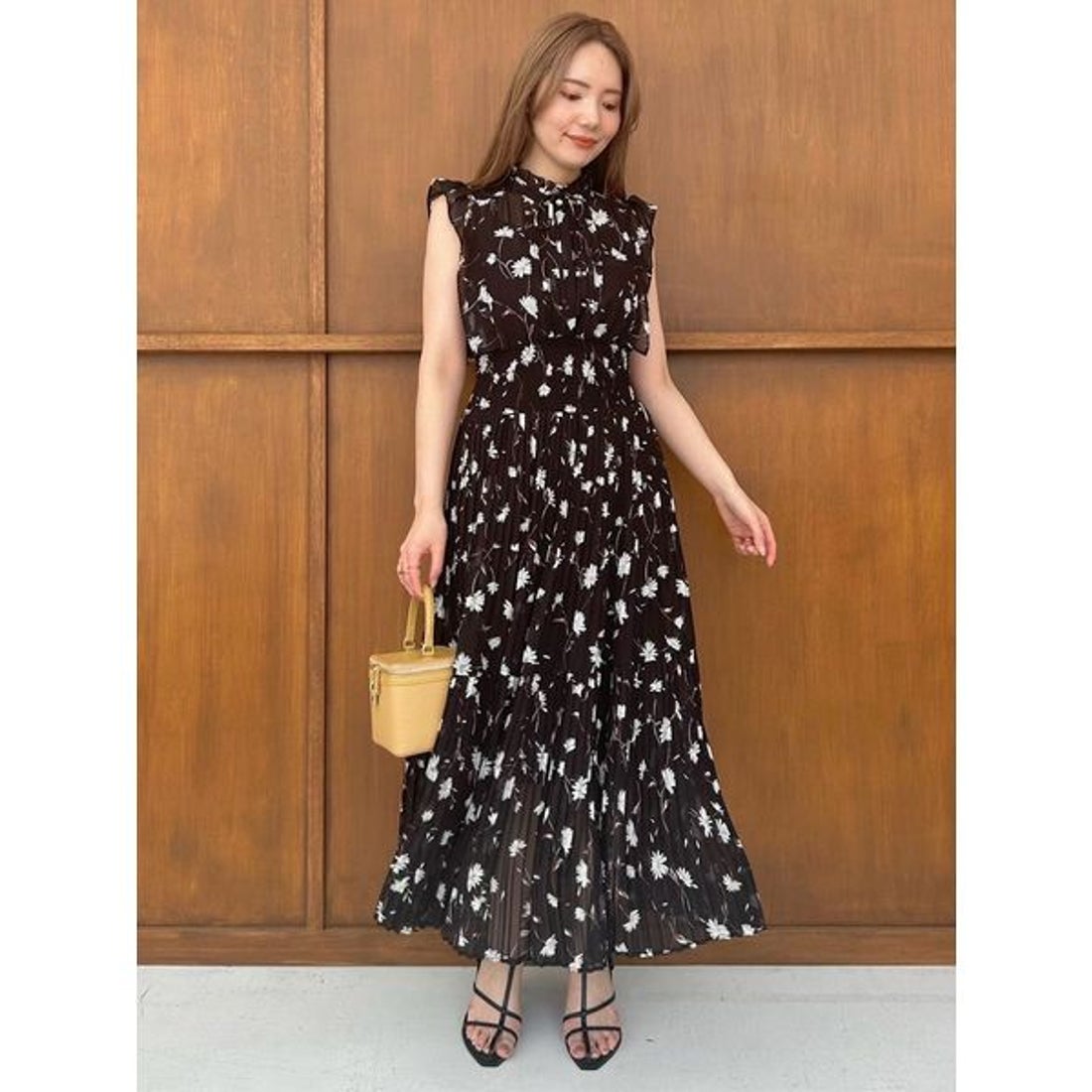 スナイデル SNIDEL Sustainable20周年プリントワンピース （O