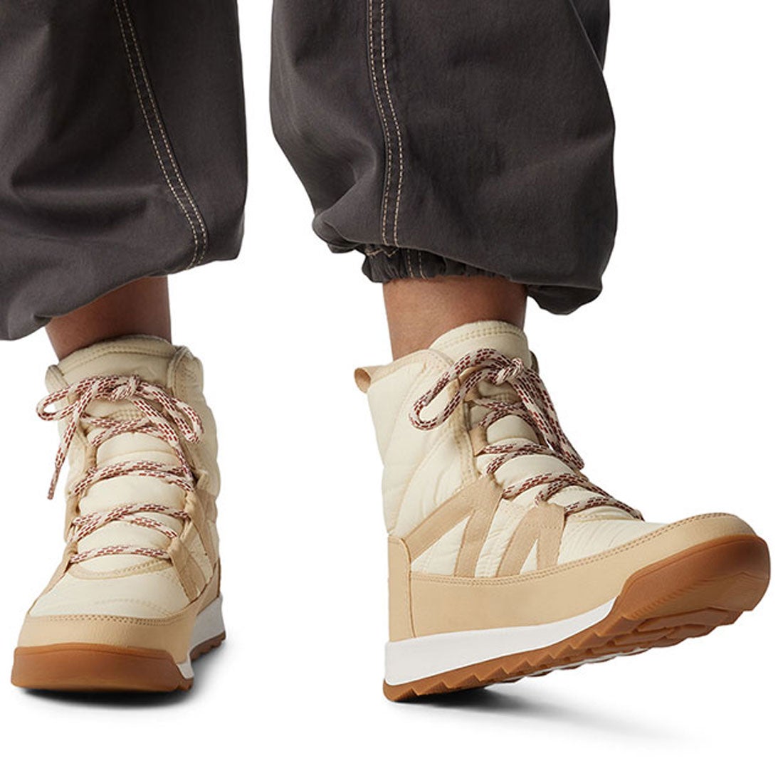 ソレル SOREL W WHITNEY II PLUS LACE WP Honey-White/Ceramic [NL5162