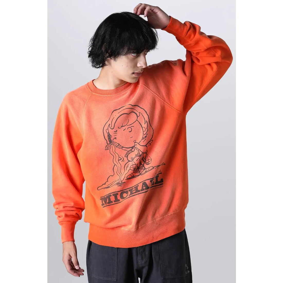 セントマイケル SAINT Mxxxxxx MICHAEL Sweat shirt （Orange） 通販